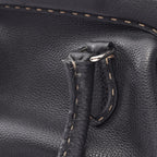 Fendi Handbag Selleria Doctor's Bag Black Leather — view 8