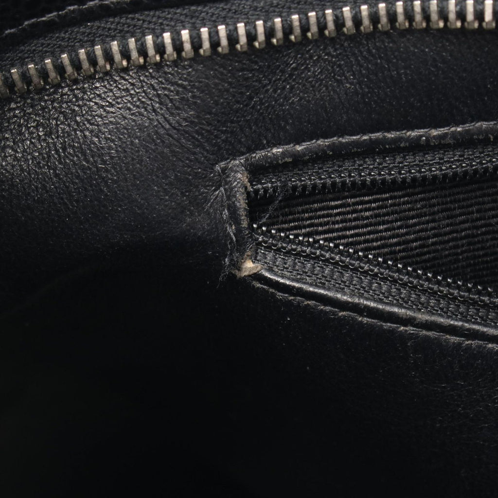 Chanel Tote Reissue Black Caviar Leather — view 8