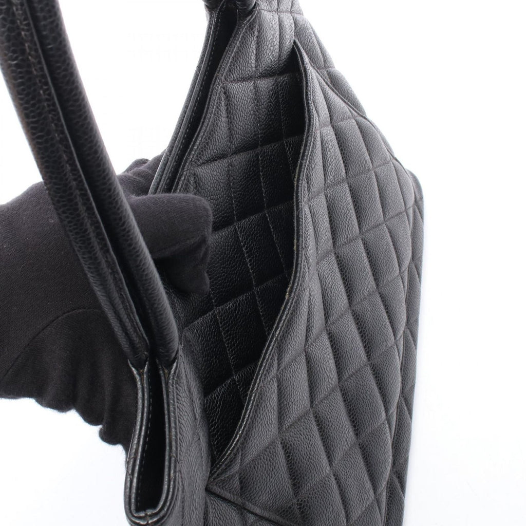 Chanel Tote Reissue Black Caviar Leather — view 6