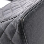 Chanel Tote Reissue Black Caviar Leather — view 9