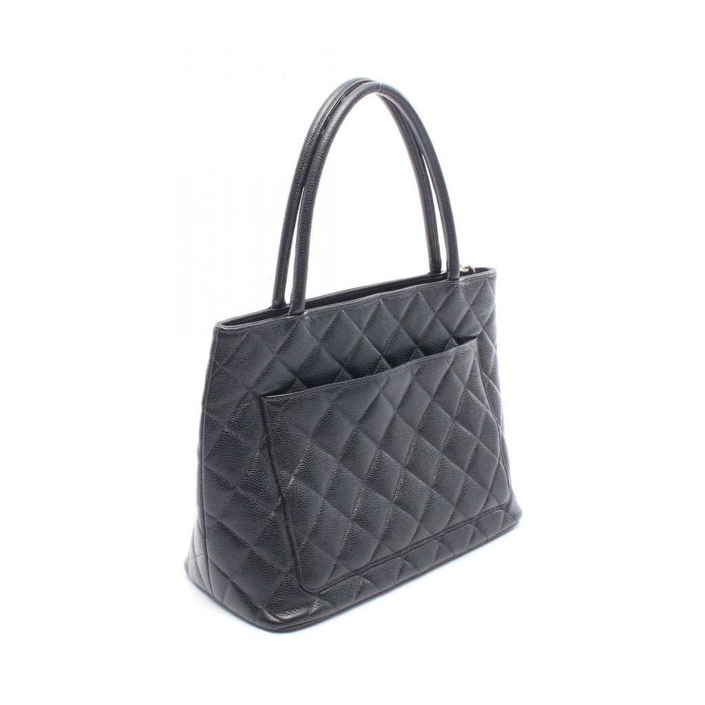 Chanel Tote Reissue Black Caviar Leather — view 2