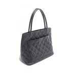 Chanel Tote Reissue Black Caviar Leather — view 2