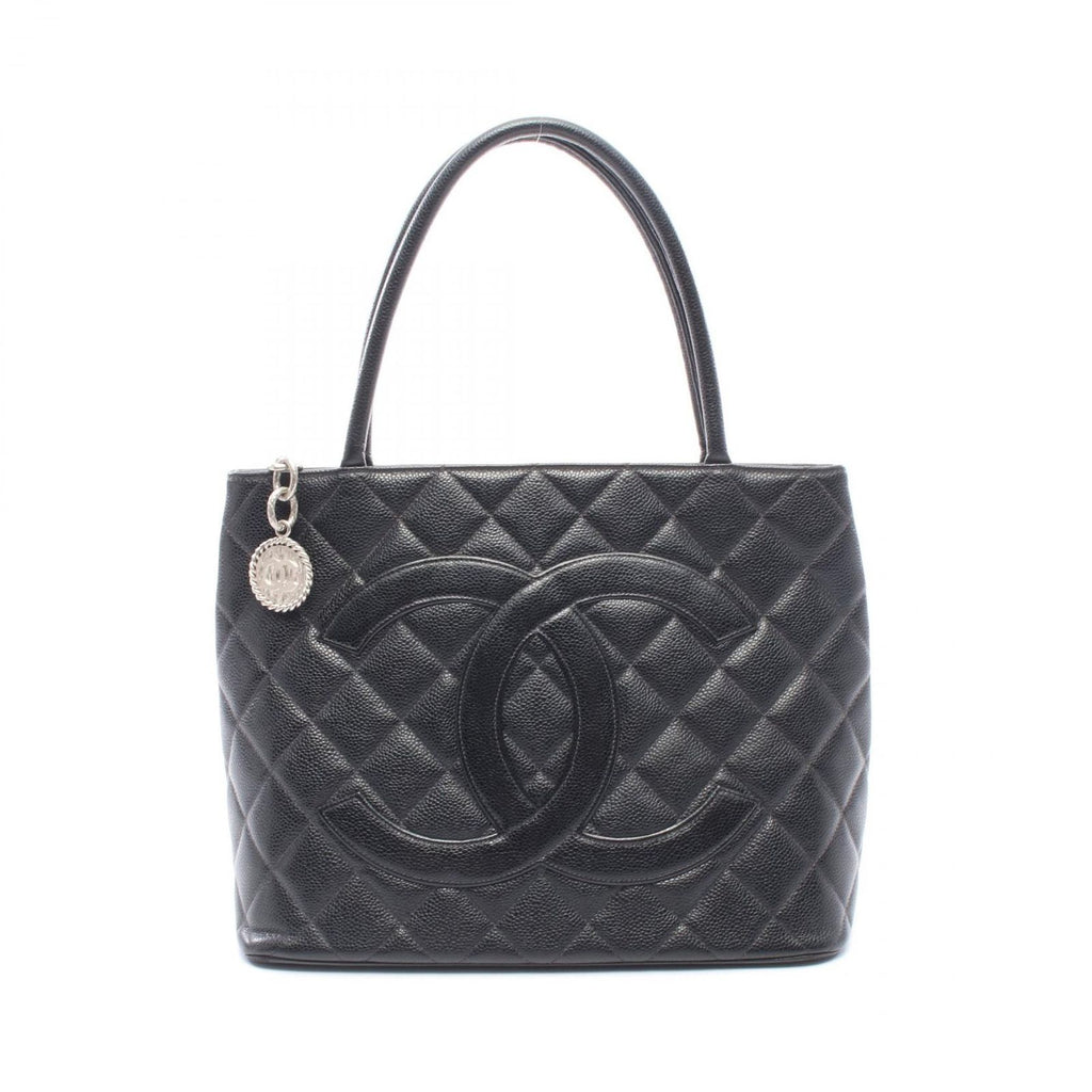Chanel Tote Reissue Black Caviar Leather