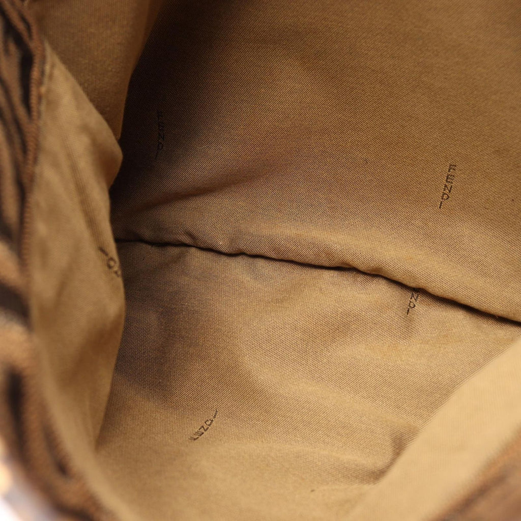 Fendi Tote Zucca Brown Canvas Leather Shoulder — view 7