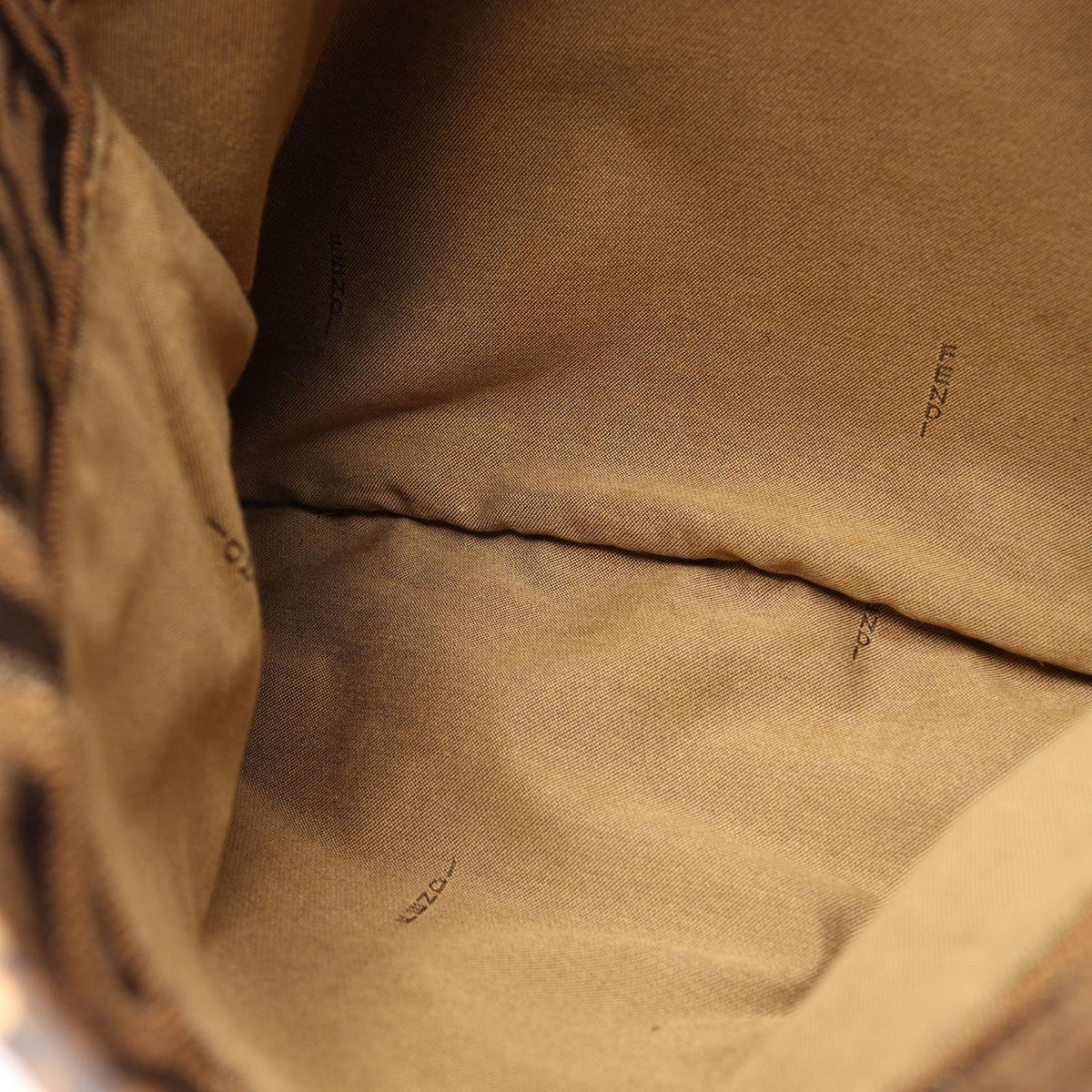 Fendi Tote Zucca Brown Canvas Leather Shoulder — view 7