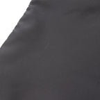 Prada Tote Triangle Logo Black Nylon Leather Shoulder — view 9