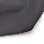 Prada Tote Triangle Logo Black Nylon Leather Shoulder — view 8