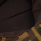 Fendi Handbag Zucca Mini Tote Brown Canvas Leather — view 5