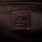 Fendi Handbag Zucca Mini Tote Brown Canvas Leather — view 4