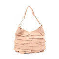 Saint Laurent Paris Shoulder Bag Tropez Pink Beige Leather