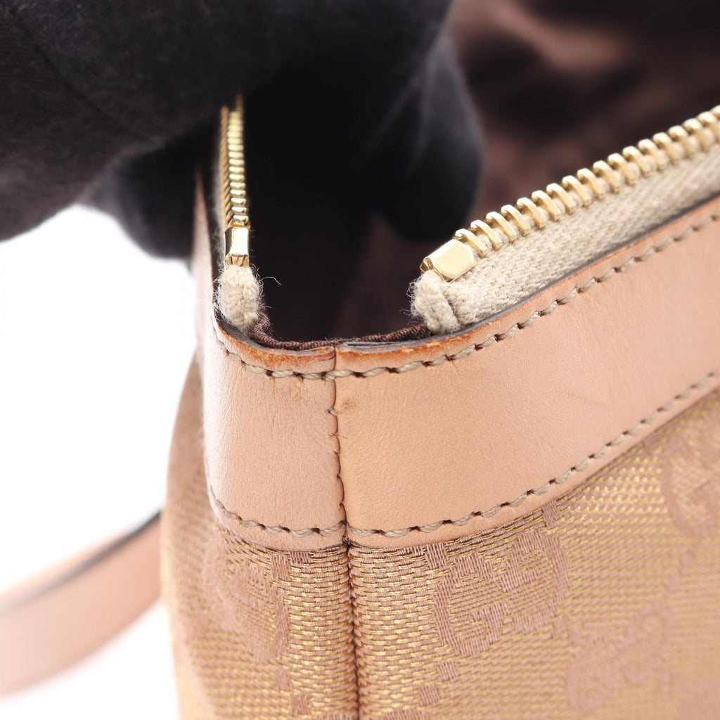 Gucci Tote Abbey GG Canvas Leather — view 5