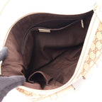 Gucci Shoulder Bag Abbey GG Canvas Beige Ivory — view 3