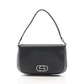 Gucci Shoulder Bag Interlocking 001 Black Leather