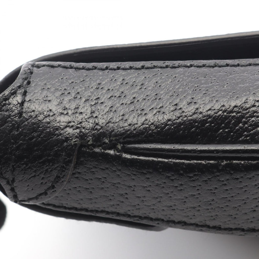 Gucci Shoulder Bag Interlocking 001 Black Leather — view 9