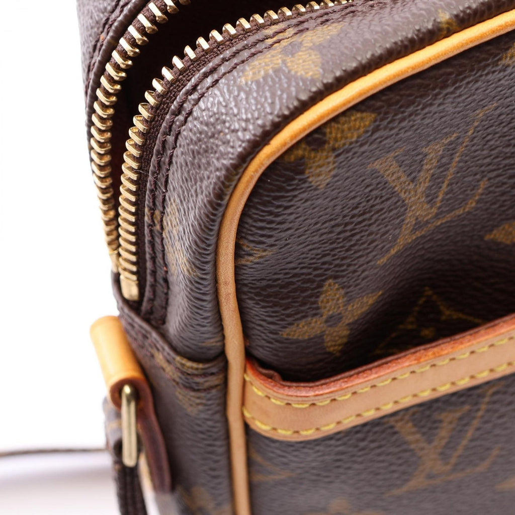 Louis Vuitton Shoulder Bag Danube Canvas Leather — view 7