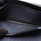 Louis Vuitton Round Wallet Zippy Vertical Navy Leather — view 6