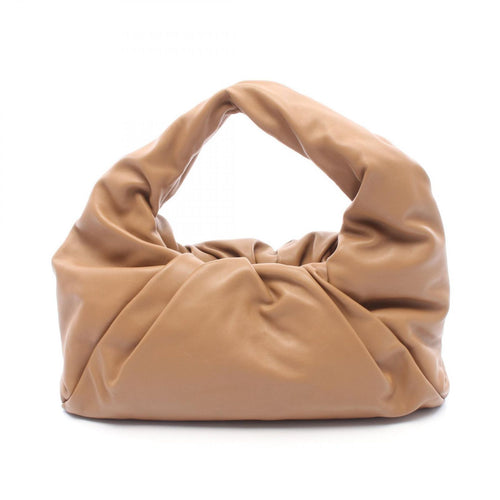 Bottega Veneta Shoulder Bag the Pouch Brown Lambskin the