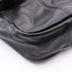 Chanel Handbag CC Logo 2-Way Black Lambskin — view 6