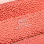Hermes Bifold Wallet Dogon GM Rose Candy Leather — view 4