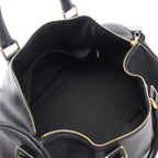 Chanel Boston Bag CC Logo 2-Way Black Caviar Leather CC — view 3