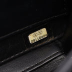 Chanel Shoulder Bag CC Figuri Small Vanity 2-Way Black Caviar Leather CC — view 5