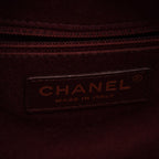 Chanel Shoulder Bag CC Logo 2-Way Blue Leather Quilted Top Handle Chain — view 4