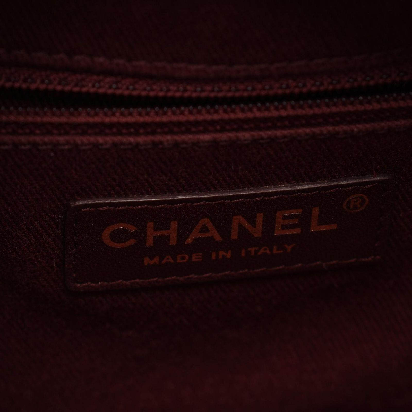 Chanel Shoulder Bag CC Logo 2-Way Blue Leather Quilted Top Handle Chain — view 4