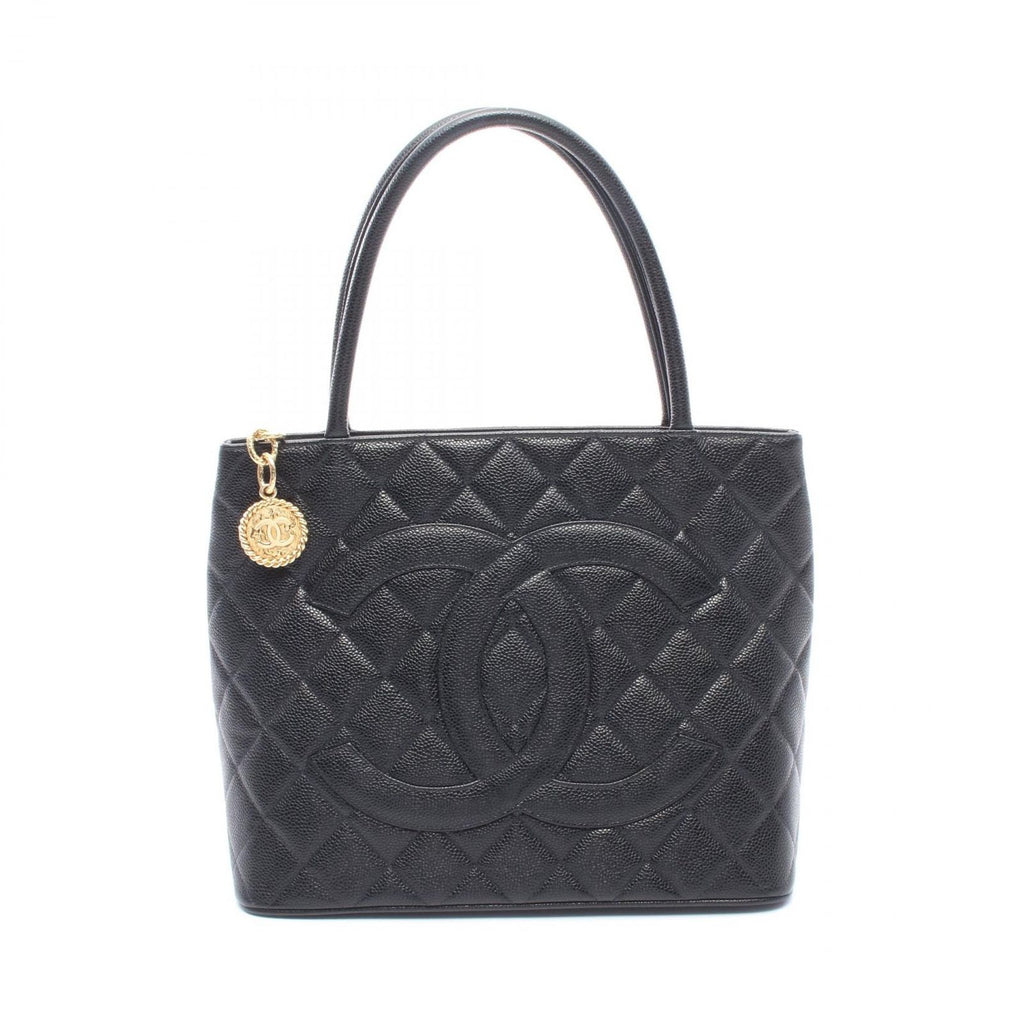 Chanel Tote Reissue Black Caviar Leather