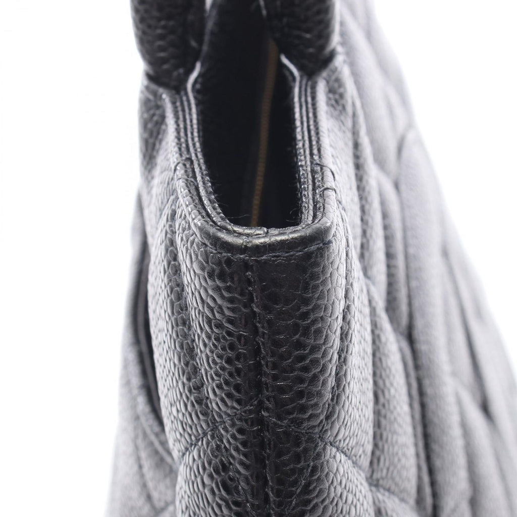 Chanel Tote Reissue Black Caviar Leather — view 9