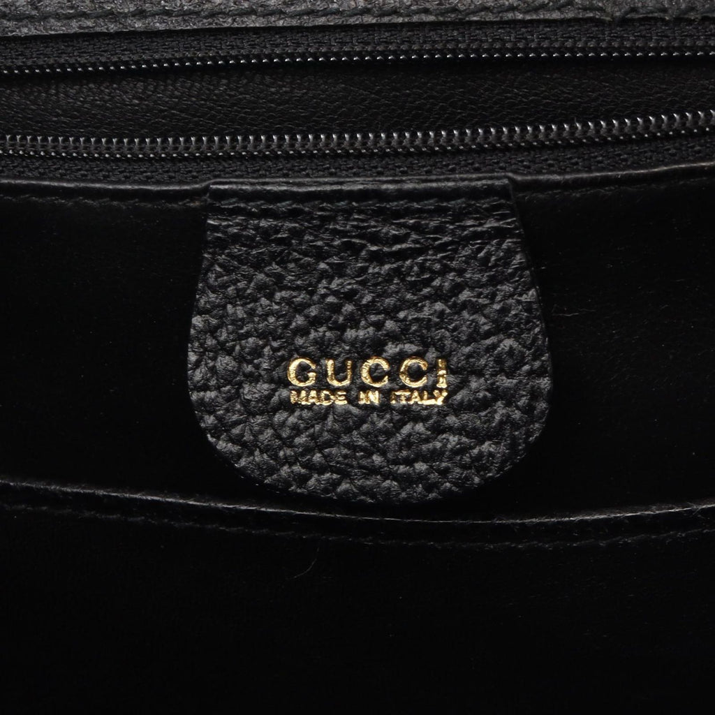 Gucci Handbag Bamboo 2-Way 000 Black Leather — view 4