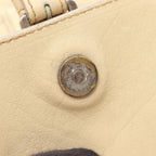 Dior Shoulder Bag Gaucho Bag Beige Leather — view 6