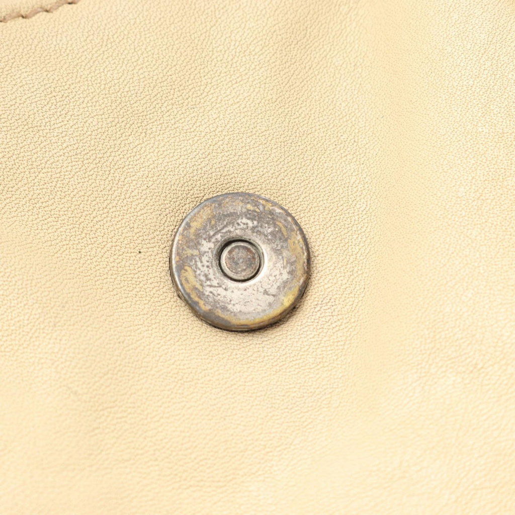 Dior Shoulder Bag Gaucho Bag Beige Leather — view 7