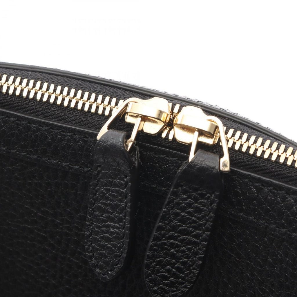 Gucci Handbag Interlocking Charm 2-Way Black Leather Tote — view 8