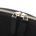 Gucci Handbag Interlocking Charm 2-Way Black Leather Tote — view 8