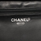 Chanel Handbag CC Logo 2-Way Black Calf CC Vanity — view 5