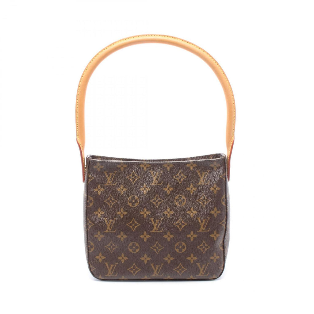 Louis Vuitton Shoulder Bag Looping Canvas Leather