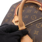 Louis Vuitton Handbag Speedy 30 Canvas Leather — view 9