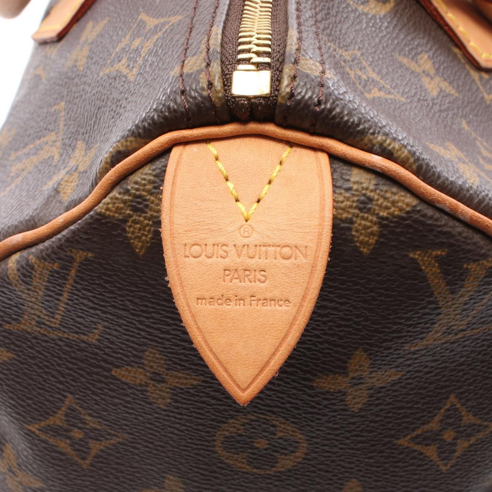 Louis Vuitton Handbag Speedy 30 Canvas Leather — view 4