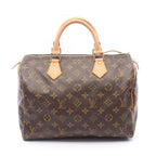 Louis Vuitton Handbag Speedy 30 Canvas Leather
