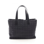 Chanel Tote New Travel Line Black Leather