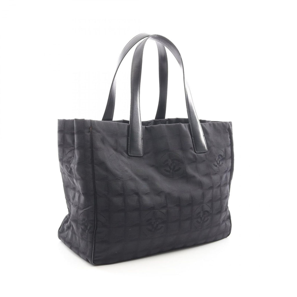 Chanel Tote New Travel Line Black Leather — view 2