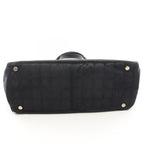 Chanel Tote New Travel Line Black Leather — view 7