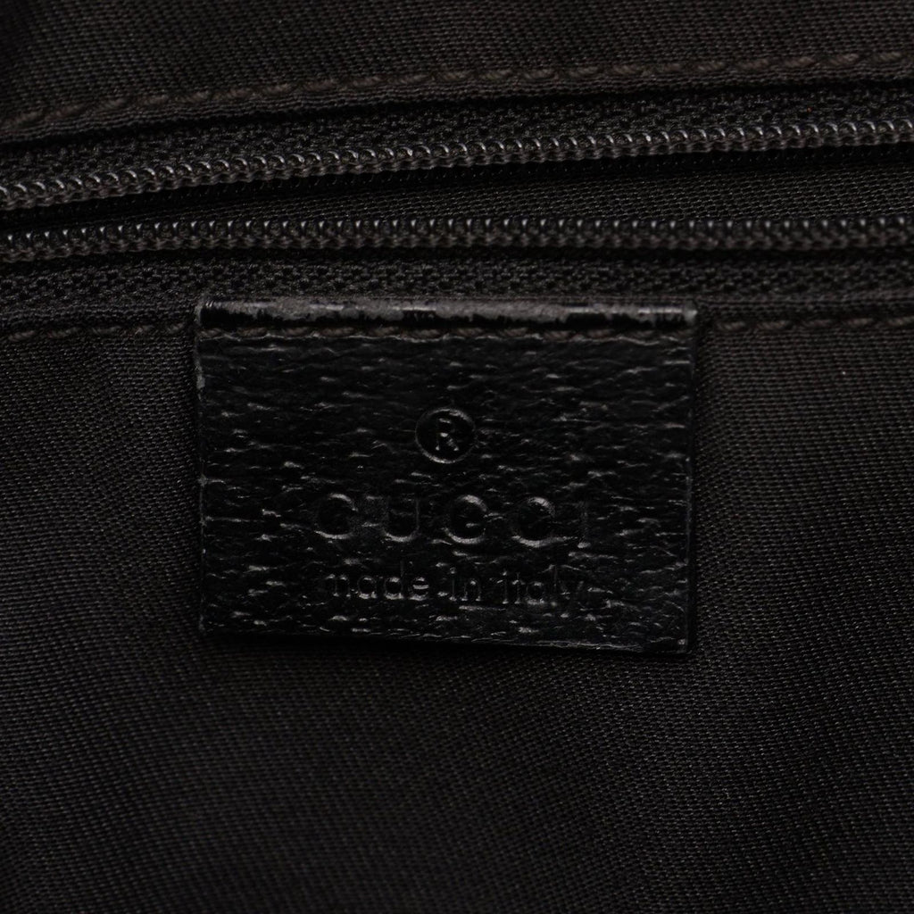 Gucci Shoulder Bag GG Canvas Black — view 4