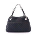 Gucci Shoulder Bag GG Canvas Black