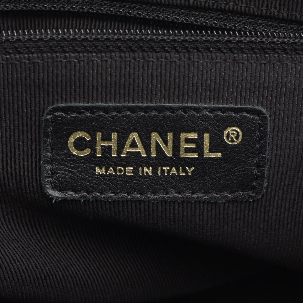 Chanel Handbag Quilted Black Caviar Leather — view 4