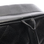Chanel Handbag Quilted Black Caviar Leather — view 6