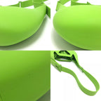 Bottega Veneta Shoulder Bag Punch Rubber Green — view 7