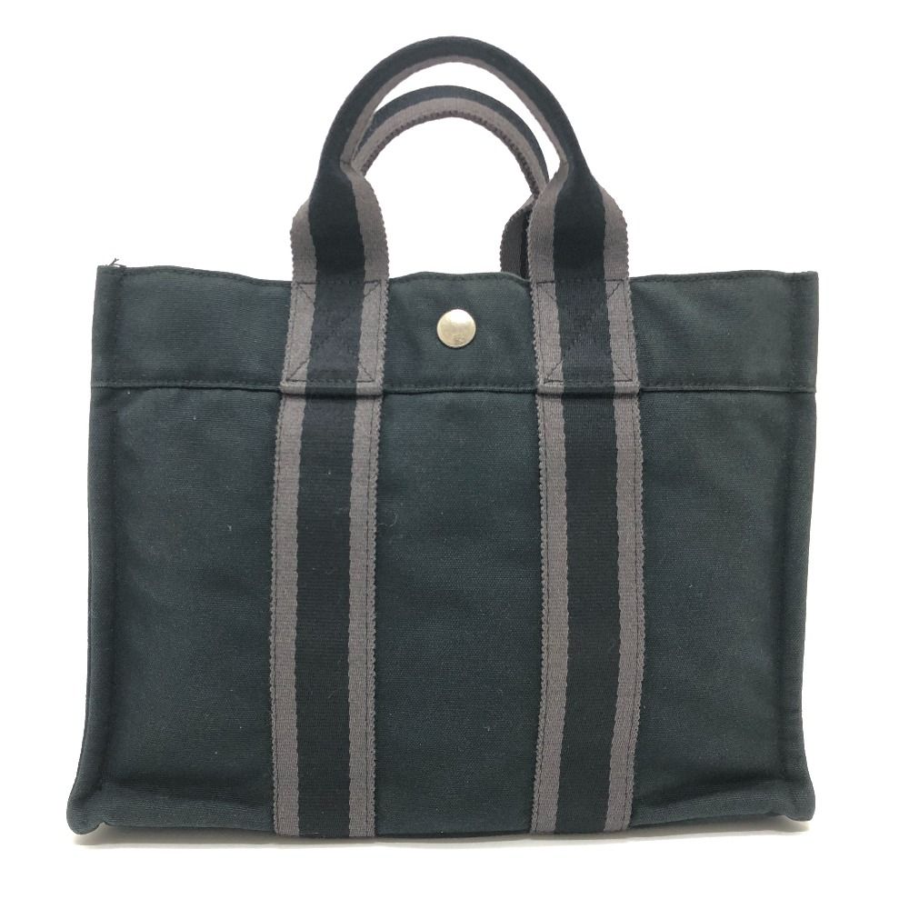 Hermes Handbag Fourre Tout PM Canvas Black — view 2