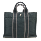 Hermes Handbag Fourre Tout PM Canvas Black — view 2