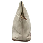 Hermes Pouch Bolide Canvas White — view 4